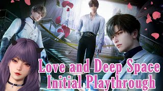 A 3D FirstPerson Otome Game  Love and Deepspace Initial PlaythroughFirst Impressions [upl. by Nancie]