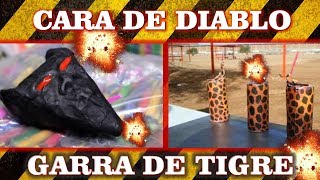 🔥 Quemando Cohetes Cara de Diablo Vs Tractor R15 Garra de Tigre [upl. by Milone]