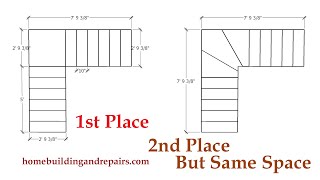 Learn How Winder Stairs Can Occupy Same Space On Floor Plan As Stairs With A Landing  Home Designs [upl. by Zulema566]