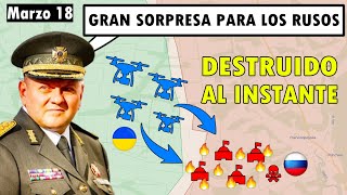 18 marzo ¡Los Ucranianos atacan una base militar Rusa [upl. by Neural]