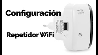 🔻🔻 Configuración repetidor WiFi universal con WPS 🔻 Facil en castallano 🔻 Amplifica WiFi en casa [upl. by Ennayar]