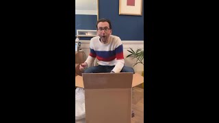 David Tennants first unboxing video D [upl. by Sabah749]