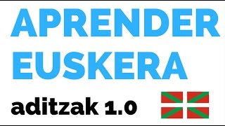 Aprender Euskera Verbos BEHARIKASIENTZUN [upl. by Enihpad]