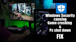 Windows security causing games or PC to crash FIX [upl. by Farlay]