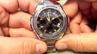 SYNCHRONIZED the time between analog amp digital on GSHOCK GSTS110D [upl. by Prima]