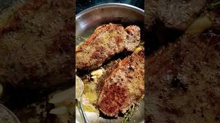 Cooking Sirloin Steak in a Pan  The proper way [upl. by Kunin474]