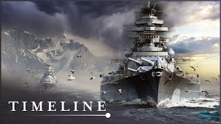 The Mightiest WW2 Battleships Of The German Kriegsmarine  Great German Battleships  Timeline [upl. by Nanon]