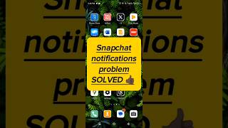 Snapchat notifications not showing problem solved  Turn ON Snapchat notifications snapchat [upl. by Henrietta]