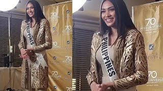 PAK WOW BEATRICE STUNNING DURING PRELIMINARY INTERVIEW MISS UNIVERSE PHILIPPINES 2021 [upl. by Rambert]