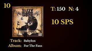 Top 10 FASTEST BIZZY BONE VERSES  WITH PROOF [upl. by Kirad28]