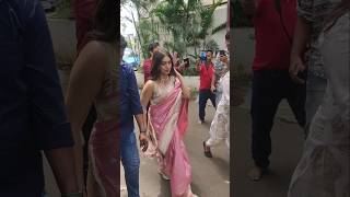 Bhumi pednekar  saree look shorts tranding short [upl. by Roel693]