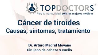 Cáncer de tiroides Qué es tipos síntomastratamiento [upl. by Lucic]