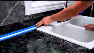 How to Seal Around a Kitchen Backsplash [upl. by Ytsirk]