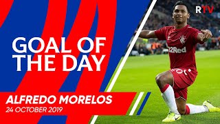 GOAL OF THE DAY  Alfredo Morelos v Porto [upl. by Dougie]