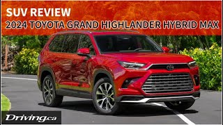 2024 Toyota GRAND HIGHLANDER XLE size features and more [upl. by Adelina]