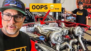 MIKES PROBLEM BUILDING 1500HP TWIN TURBO FERRARI F12 … [upl. by Narud]