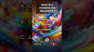 Synonym Trivia Quiz How many can you answer trivia quiz fyp shortz quizgame synonyms foryou [upl. by Inirt]