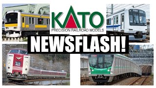 KATO Japanese EMU Model Railway NEWS UPDATE  New Models GREAT PRICES [upl. by Itsuj415]