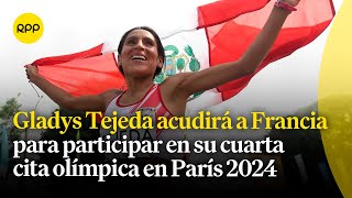 Gladys Tejeda primera atleta peruana en clasificar a París 2024 [upl. by Iseabal769]