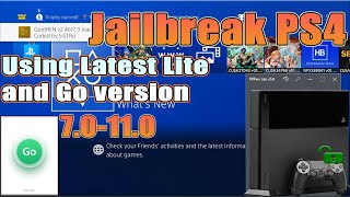 How to Jailbreak PS4 with the latest lite and Go version PPPwn Jailbreak 110 and below [upl. by Gregg]