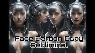 Carbon Copy Face Subliminal  Get Any Desired Face  NanSubliminals ⚠️ [upl. by Idissac]