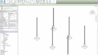 Revit Structural Tutorial  Part 1 [upl. by Dammahum]