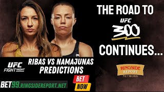 UFC Fight Night Ribas vs Namajunas  Preview amp Betting Odds and Predictions  🟥 [upl. by Eraste974]