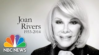 Joan Rivers Dies At Age 81  NBC News [upl. by Pacheco]