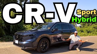 A Perfect Budget SUV 2024 Honda CRV Sport Hybrid Review [upl. by Stoops]