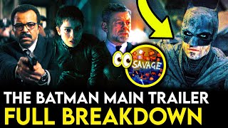 THE BATMAN Official Trailer Breakdown  Things You Missed Easter Eggs amp Theories [upl. by Enerod492]