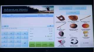 Microsoft Dynamics AX 2012 para Retail  POS Demo [upl. by Yelnats]