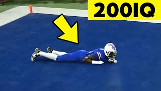 NFL MOMENTS That Were 200IQ [upl. by Suinotna]