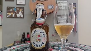 Flensburger Pilsener  Degustação Bebendo com o BK [upl. by Jocelyne]