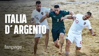 Mondiali Beach Soccer Italia d’argento in finale si impone un grande Portogallo [upl. by Chapen]