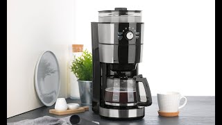 BEEM FRESHAROMAINTENSE Filterkaffeemaschine mit Mahlwerk  Glas [upl. by Oren]