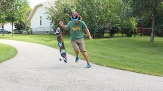 Longboard TRICK TIP Pressure Flip No Comply Frontside Shovit [upl. by Pierre]