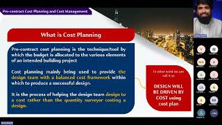 Implementing Cost Planning Practical Guidance  SchoolofSheriff0110  ricsmediacentre  May 21 [upl. by Berner]