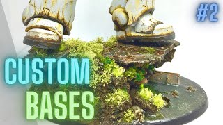 MUST SEE  Painting McFarlane Space Marine Custom Bases  Part 2 [upl. by Akram866]