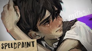 WHITESPACE Omori Speedpaint [upl. by Dnomed]