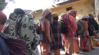 Present  Feeding the Sadhus in Rishikesh India [upl. by Rumney]