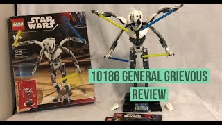 LEGO Star Wars 10186 UCS General Grievous Review [upl. by Adnilra]