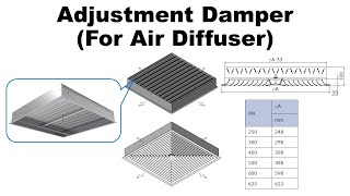 Create Adjustment Damper Revit Family for Air Diffuser [upl. by Nickola]