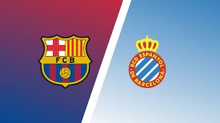 FCB vs Espanyol [upl. by Ardnikal]