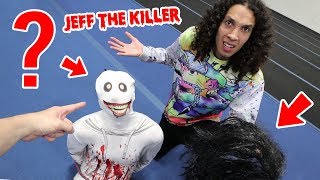 WE UNMASKED JEFF THE KILLER AND YOU WONT BELIEVE WHAT HAPPENED SCARY [upl. by Haidabez]