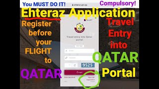 Ehteraz RegistrationTravel Entry into Qatar Portal OFW Guide [upl. by Yael]