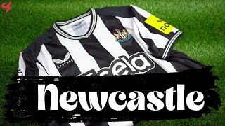 Castore Newcastle United Bruno G 202324 Home Jersey Unboxing  Review [upl. by Kenison]