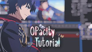 Advanced Opacity Transition  After Effects AMV Tutorial [upl. by Anibor147]