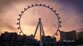 High Roller Tallest Observation Wheel in the World  The LINQ Las Vegas [upl. by Tebazile]