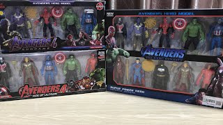 AVENGERS TOYS  ASMR  Action Figure  Unboxing  Cheap Price  Hulk Thanos Spiderman 2 Antman [upl. by Lizzy]