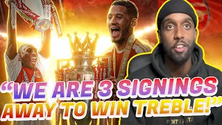 🚨Arsenal fan says quotWe are 3 players away from winning THE TREBLE‼️quot 🤣😭💥 [upl. by Ranice752]